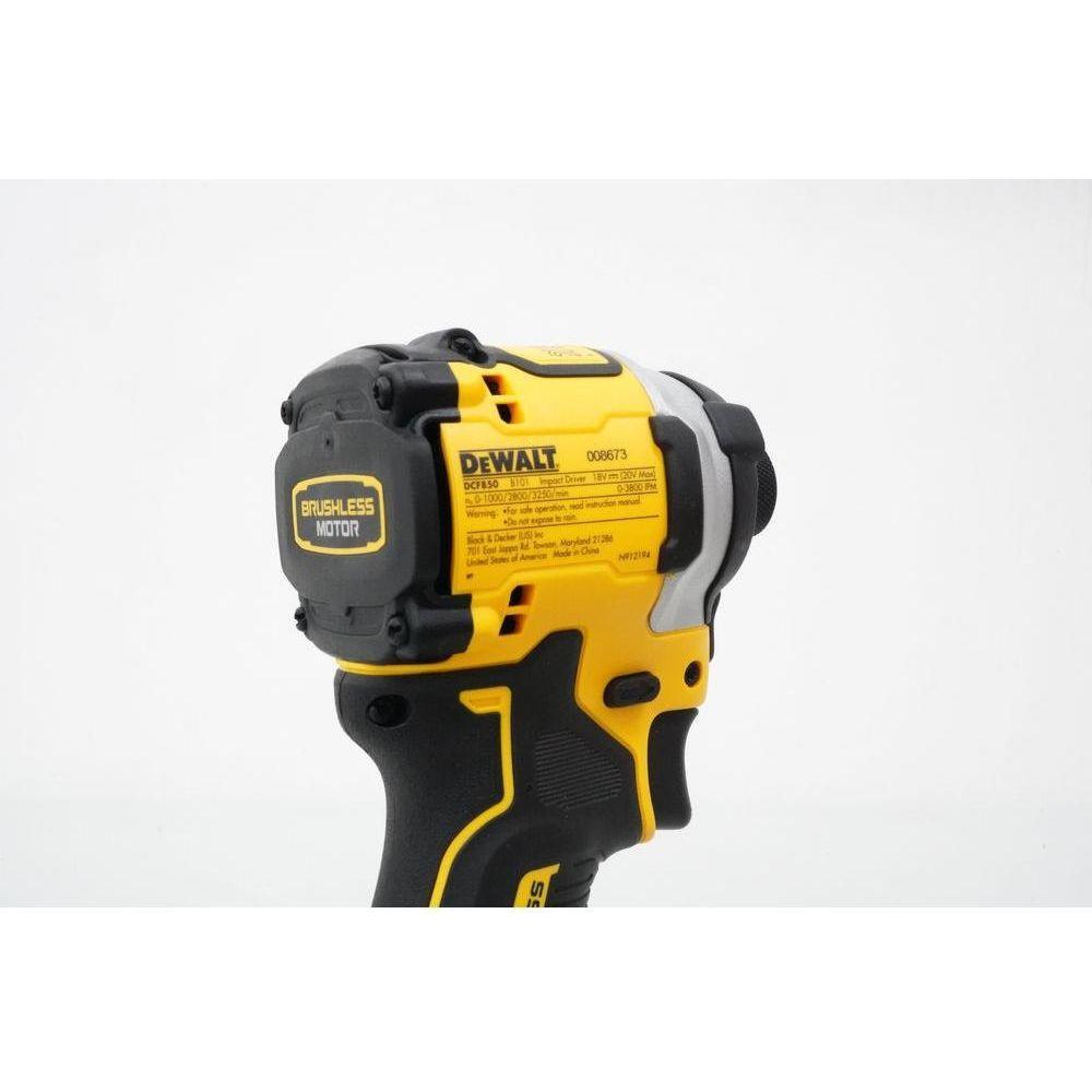 Dewalt DCF850N Cordless Brushless Impact Driver  1/4 Dewalt DCF850N Cordless Brushless Impact Driver  1/4